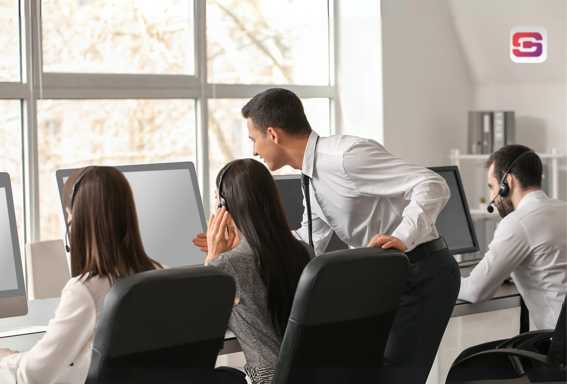 Casual Office Collaboration 