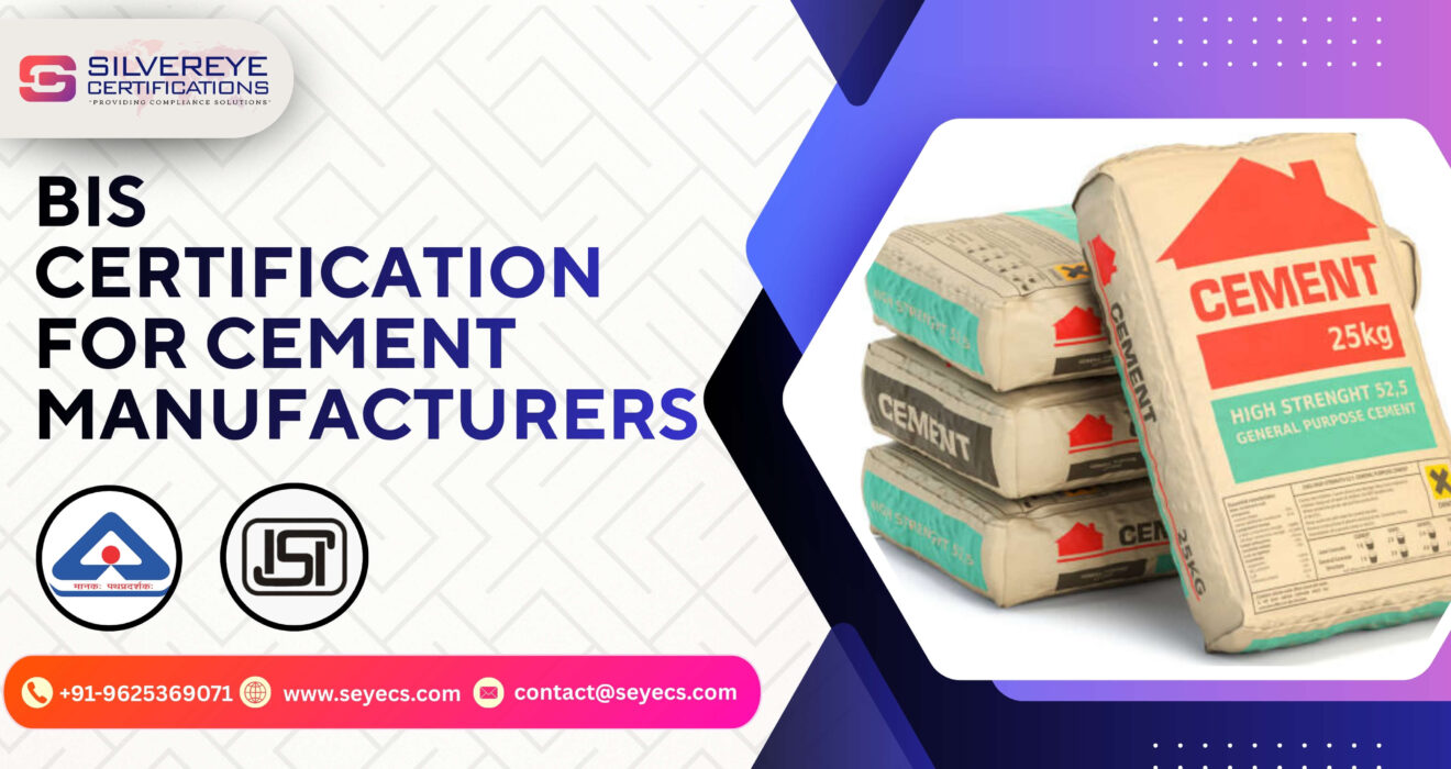 BIS Certification for Cement Manufacturers