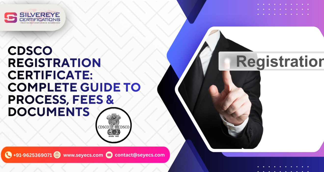 CDSCO Registration Certificate